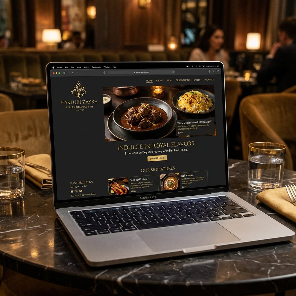 Luxury Dining Website
